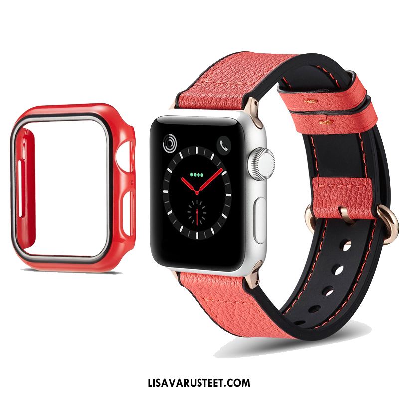 Apple Watch Series 1 Kuoret Kotelo Niitti Silikoni Musta Kuori Myynti