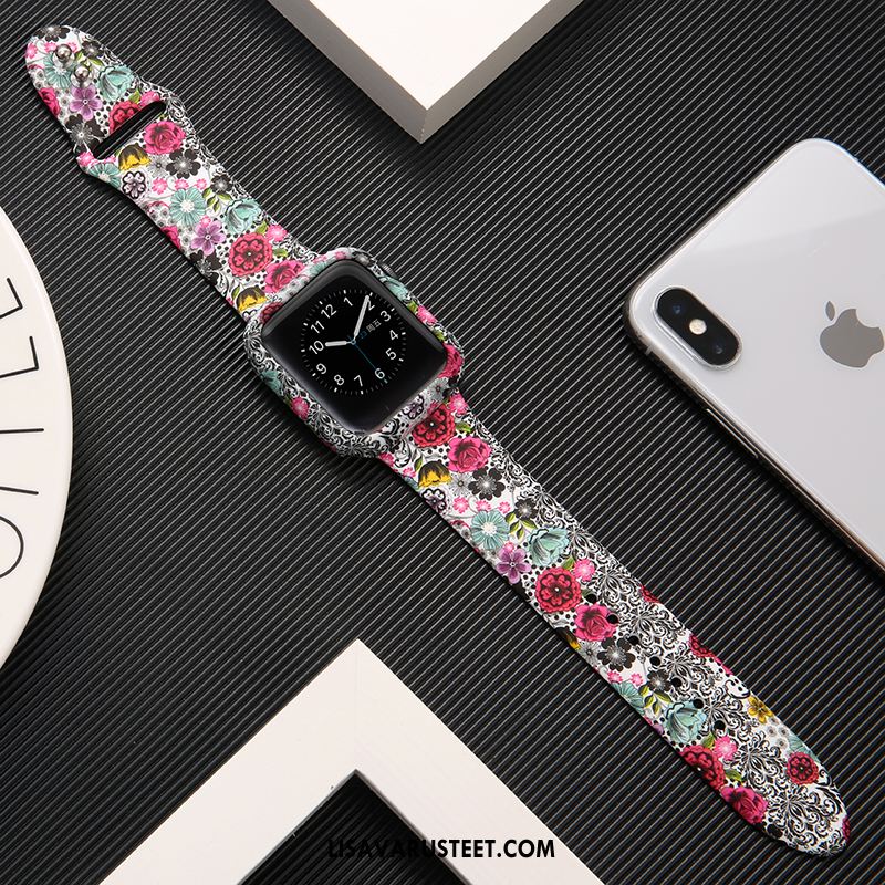 Apple Watch Series 1 Kuoret Tide-brändi Suojaus Silikoni Kuori Painatus Netistä