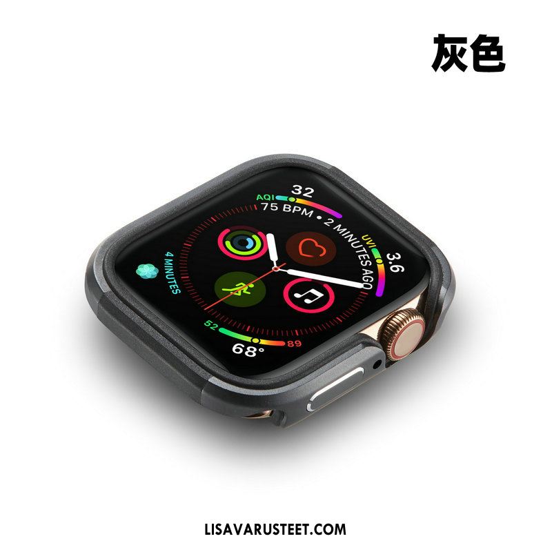 Apple Watch Series 4 Kuoret Suojaus Murtumaton Kulta Kuori Metalli Halpa