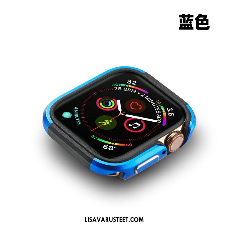 Apple Watch Series 5 Kuoret Kehys Murtumaton Sininen Metalli Kuori Netistä