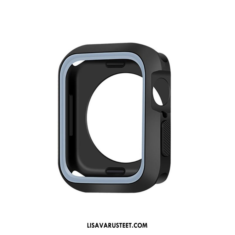 Apple Watch Series 5 Kuoret Sininen Kuori Pehmeä Neste Silikoni Suojaus Netistä
