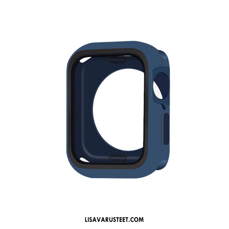 Apple Watch Series 5 Kuoret Sininen Kuori Pehmeä Neste Silikoni Suojaus Netistä
