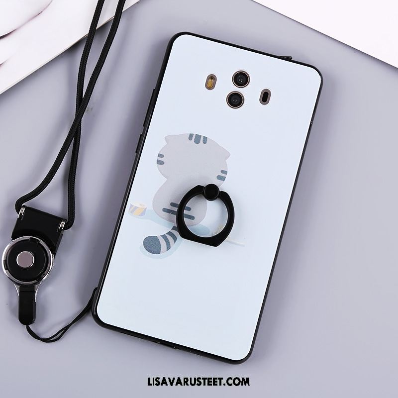 Huawei Mate 10 Kuoret Kotelo Pehmeä Neste Puhelimen Valkoinen Ripustettavat Koristeet Kuori Halpa