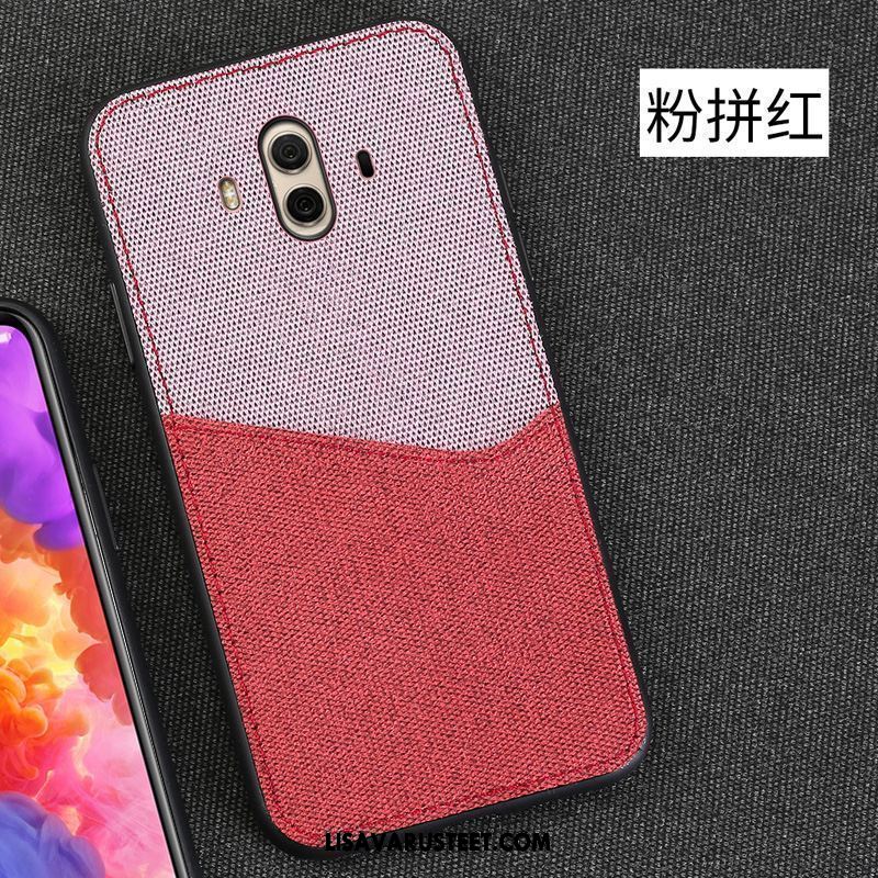 Huawei Mate 10 Kuoret Murtumaton Puhelimen Kuori Magneettinen Punainen Verkossa