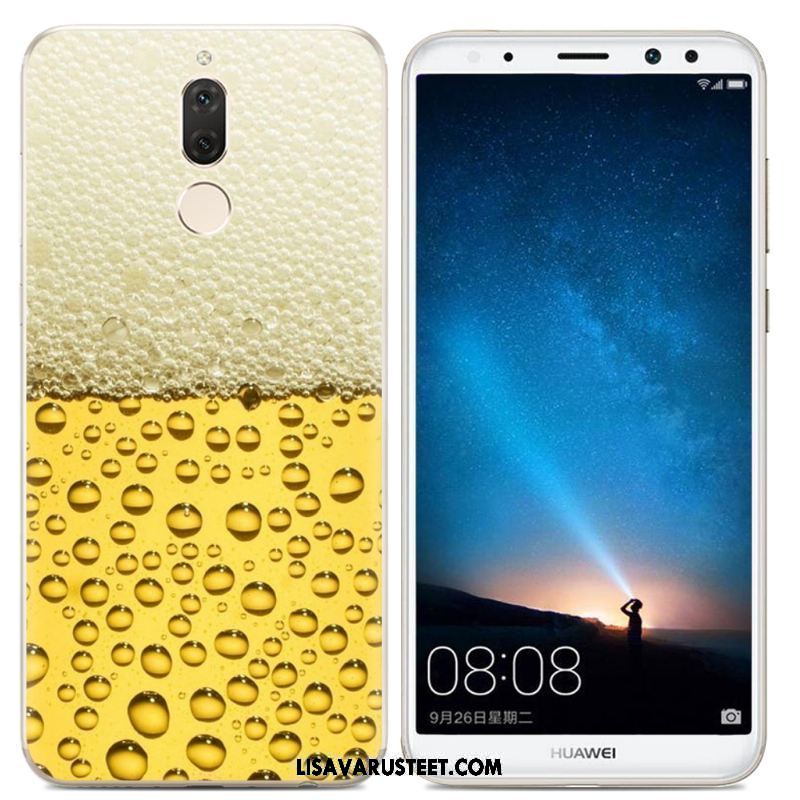 Huawei Mate 10 Lite Kuoret Luova Kotelo Puhelimen Keltainen Läpinäkyvä Halvat