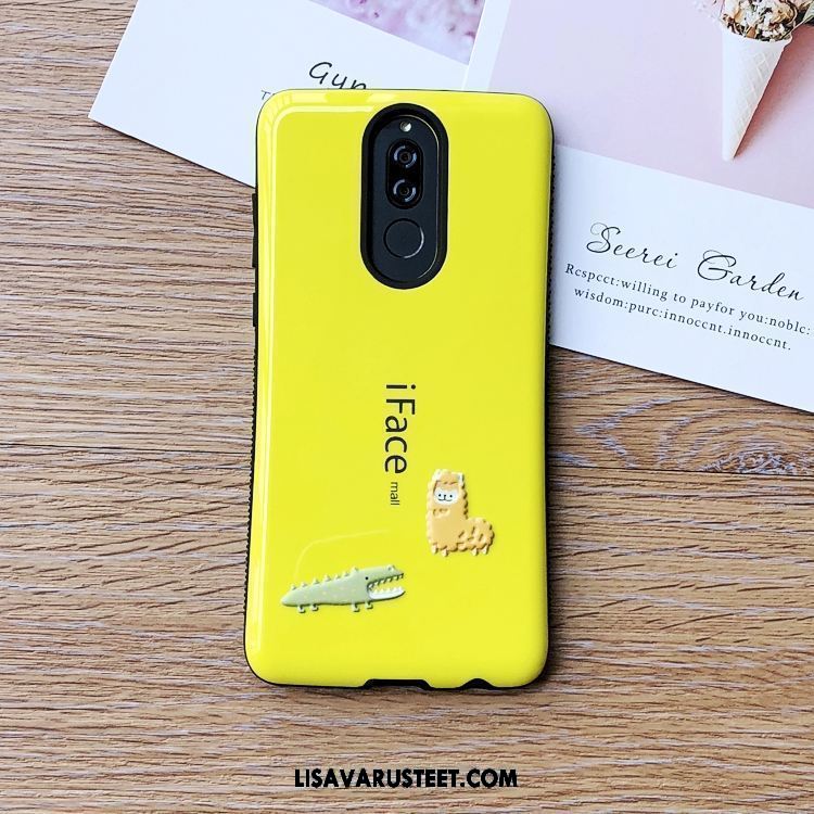 Huawei Mate 10 Lite Kuoret Murtumaton Kotelo Puhelimen Kuori Keltainen Halpa