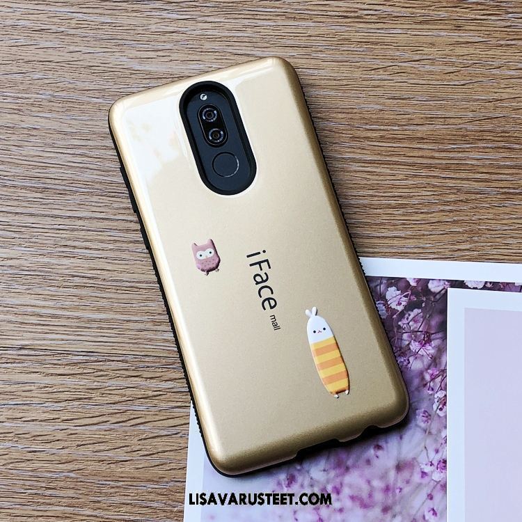 Huawei Mate 10 Lite Kuoret Murtumaton Kotelo Puhelimen Kuori Keltainen Halpa