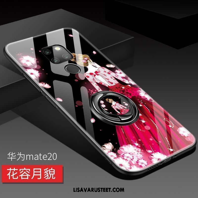 Huawei Mate 20 Kuoret Lasi Rengas Murtumaton Silikoni Ohut Kuori Verkossa