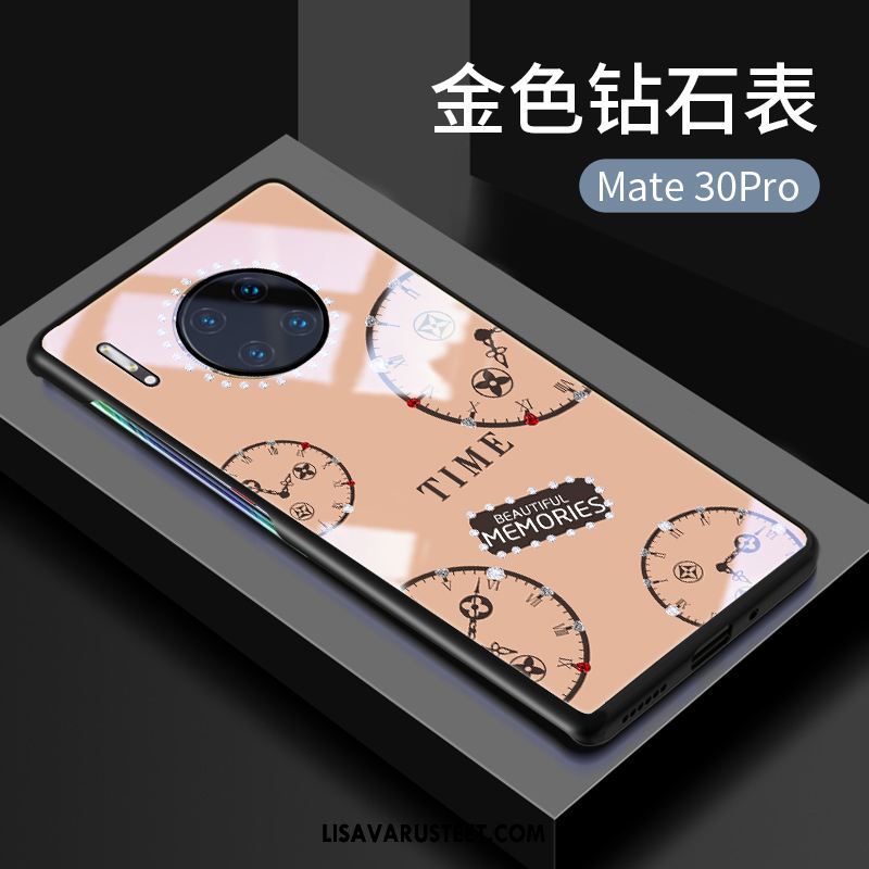 Huawei Mate 30 Pro Kuoret Kotelo All Inclusive Murtumaton Kulta Silikoni Kuori Kauppa