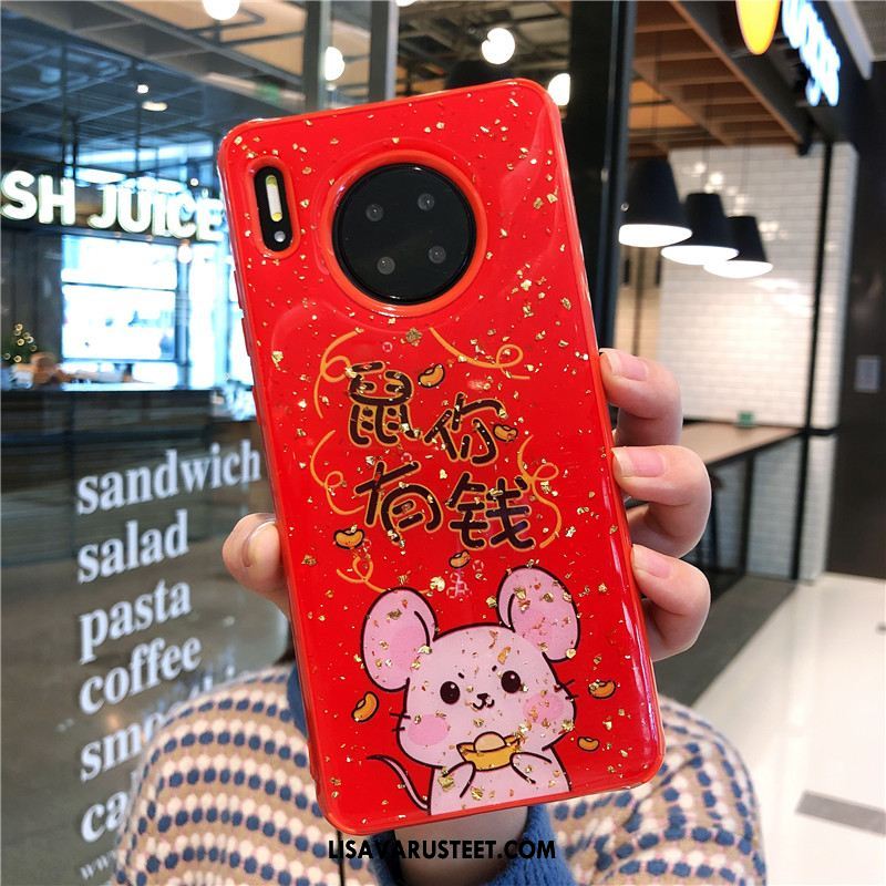 Huawei Mate 30 Pro Kuoret Tide-brändi Persoonallisuus Rotta Luova Pehmeä Neste Osta