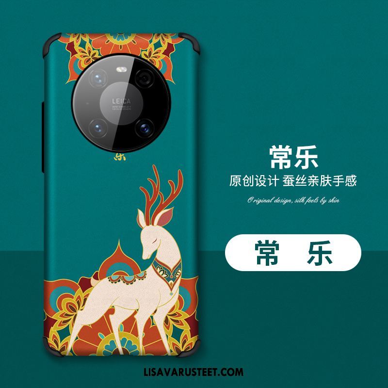 Huawei Mate 40 Kuoret Kiinalainen Tyyli Net Red Vuosikerta Ultra Sininen Kuori Tarjous