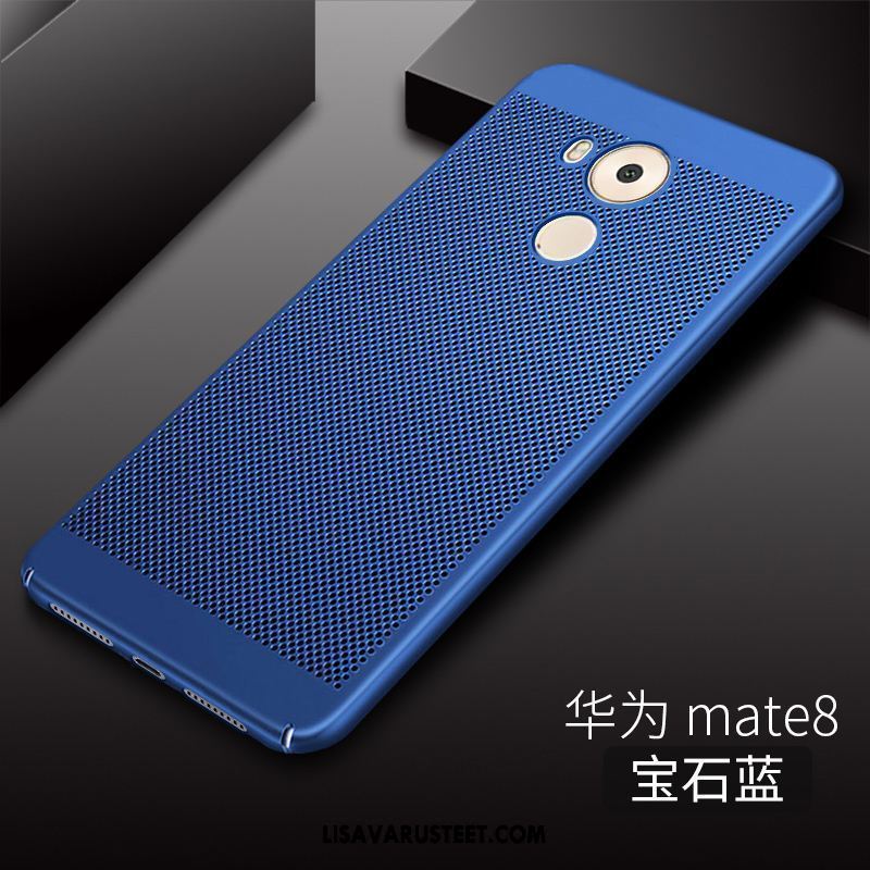 Huawei Mate 8 Kuoret Silikoni Pesty Suede Säteilevä Kova Punainen Halvat