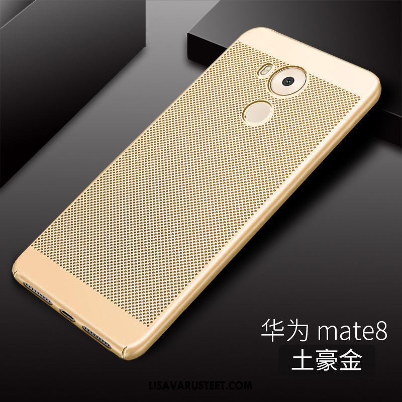 Huawei Mate 8 Kuoret Silikoni Pesty Suede Säteilevä Kova Punainen Halvat
