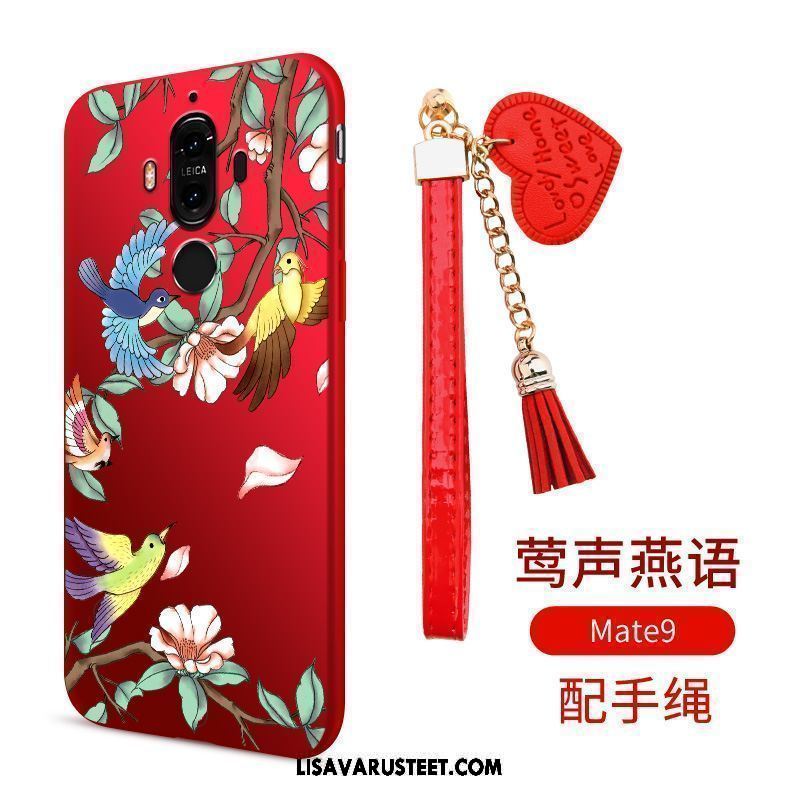 Huawei Mate 9 Kuoret Tide-brändi Silikoni Persoonallisuus Uusi Punainen Halpa