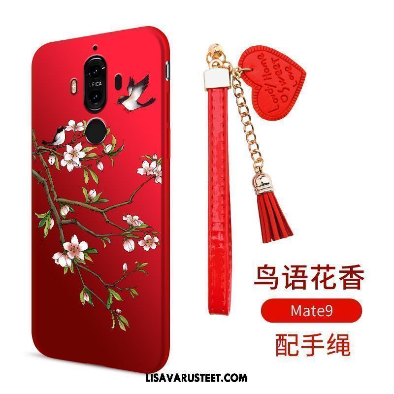 Huawei Mate 9 Kuoret Tide-brändi Silikoni Persoonallisuus Uusi Punainen Halpa