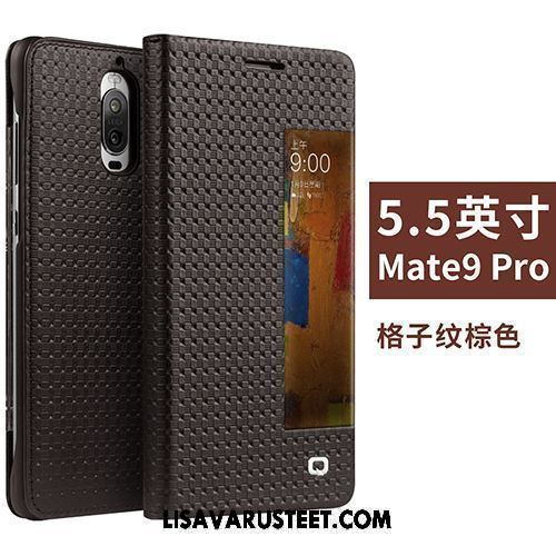 Huawei Mate 9 Pro Kuoret Nahkakotelo Aito Nahka Persoonallisuus Puhelimen Kuori Alennus