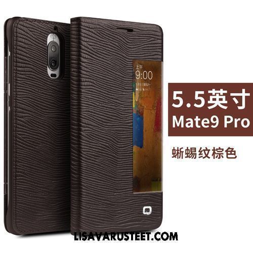 Huawei Mate 9 Pro Kuoret Nahkakotelo Aito Nahka Persoonallisuus Puhelimen Kuori Alennus