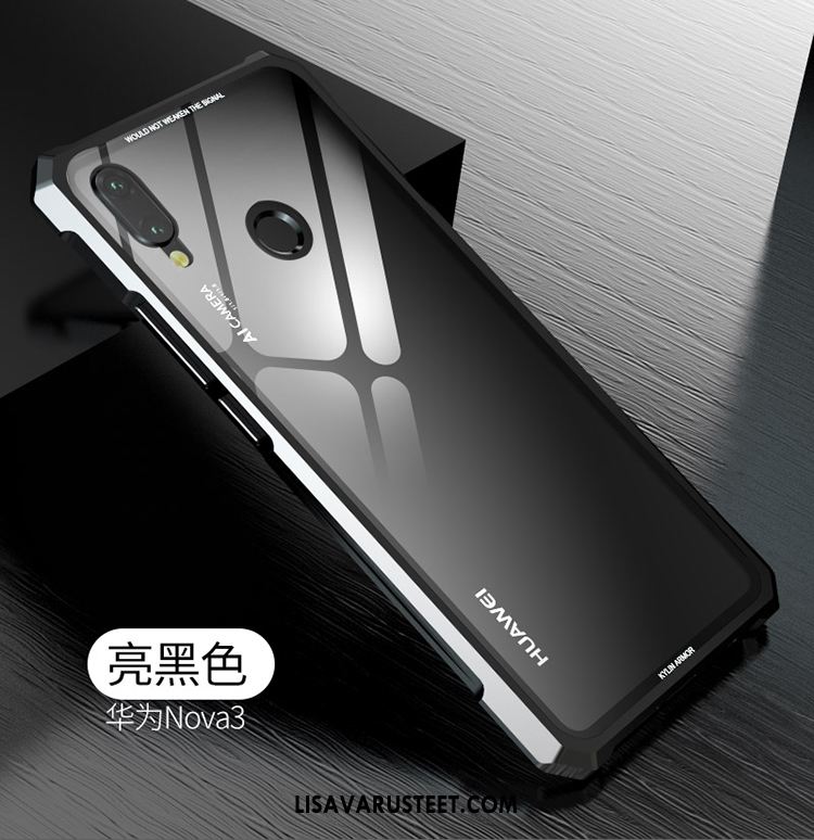Huawei Nova 3 Kuoret Luova Suojaus Kehys Lasi Ohut Verkossa