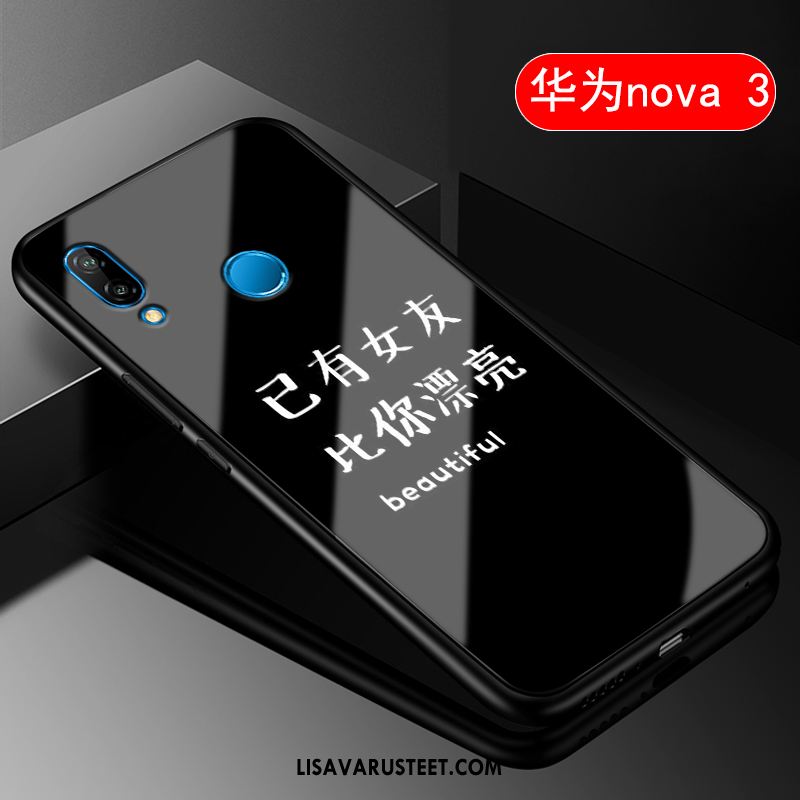 Huawei Nova 3 Kuoret Rakastunut Kova Vihreä Puhelimen Kuori Halvat