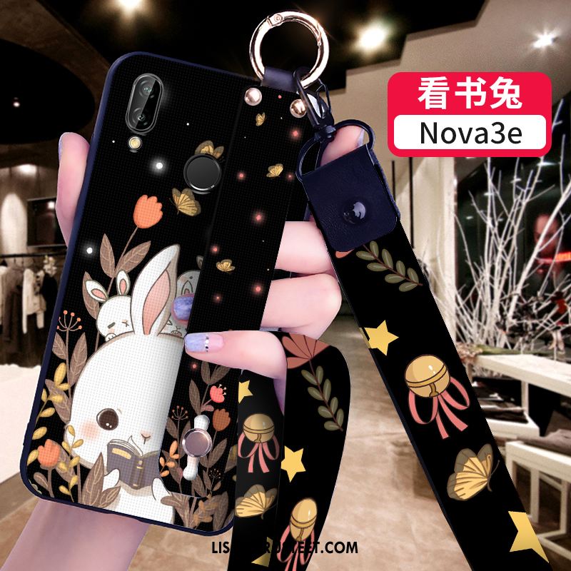 Huawei Nova 3e Kuoret Kuori Trendi Silikoni Sarjakuva Persoonallisuus Netistä