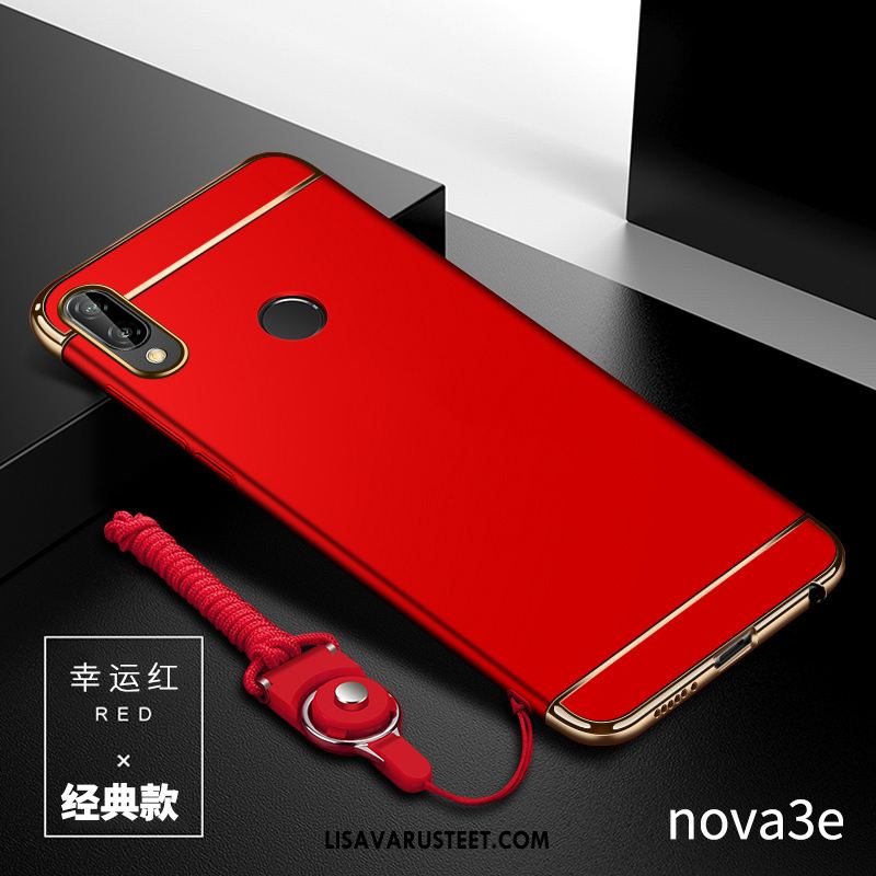 Huawei Nova 3e Kuoret Net Red Kotelo Kuori Kulta Murtumaton Halvat