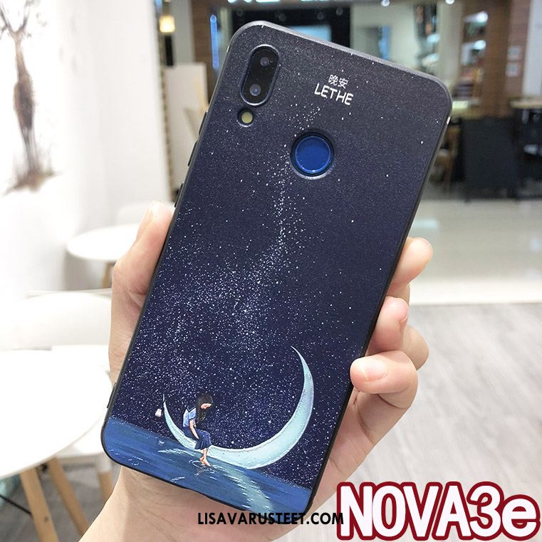 Huawei Nova 3e Kuoret Puhelimen Kotelo Trendi Sininen Ultra Myynti