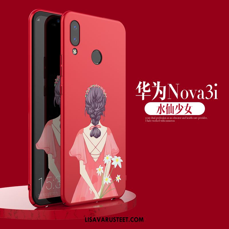 Huawei Nova 3i Kuoret Persoonallisuus Kirjain Ohut Pesty Suede Puhelimen Osta