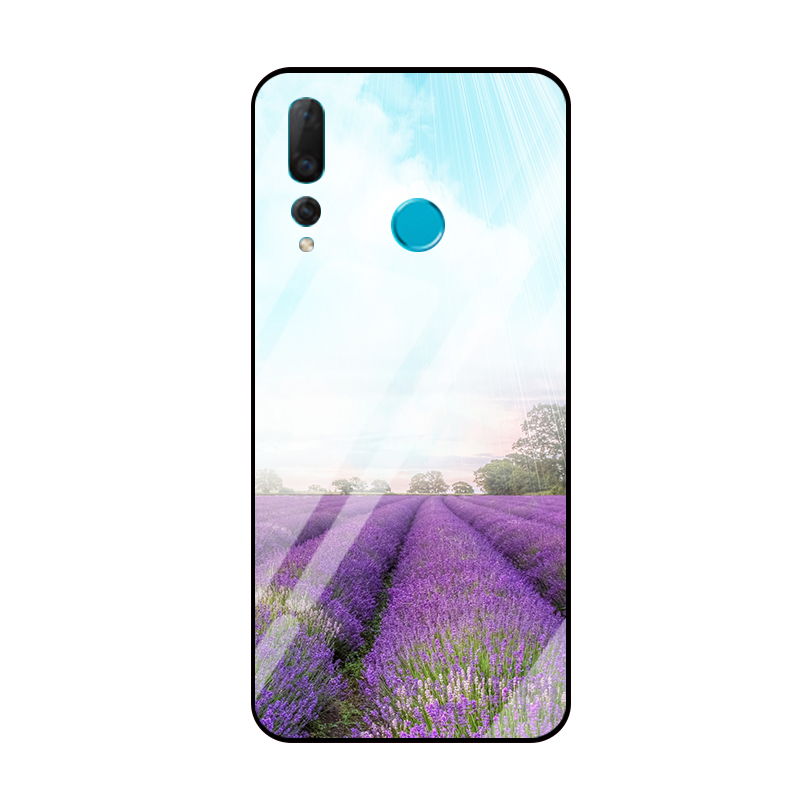 Huawei P Smart+ 2019 Kuoret Violetti Murtumaton Peili Kuori Puhelimen Halpa