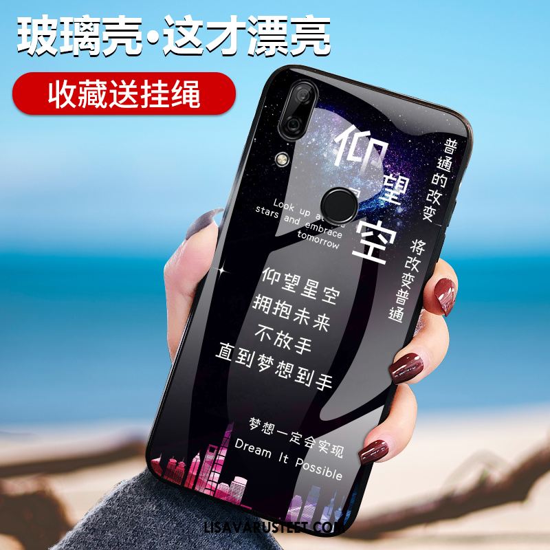 Huawei P Smart Z Kuoret Persoonallisuus Musta Kuori Silikoni Puhelimen Verkossa