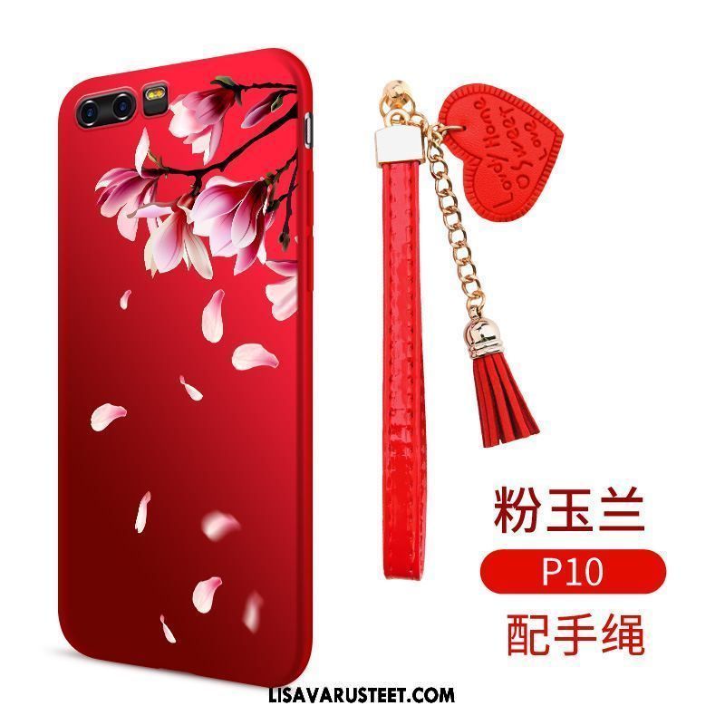 Huawei P10 Kuoret Silikoni Punainen Suojaus Kotelo Puhelimen Netistä