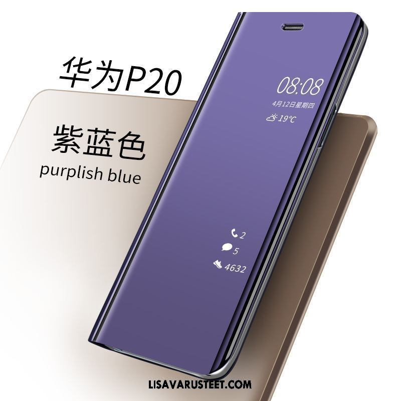 Huawei P20 Kuoret Ultra Peili Läpinäkyvä Suojaus Luova Osta