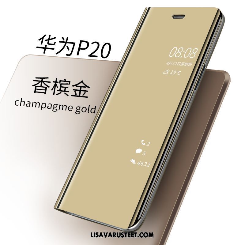 Huawei P20 Kuoret Ultra Peili Läpinäkyvä Suojaus Luova Osta