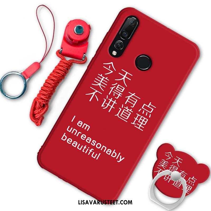 Huawei P30 Lite Kuoret Kuori Pehmeä Neste Punainen Tila All Inclusive Halvat