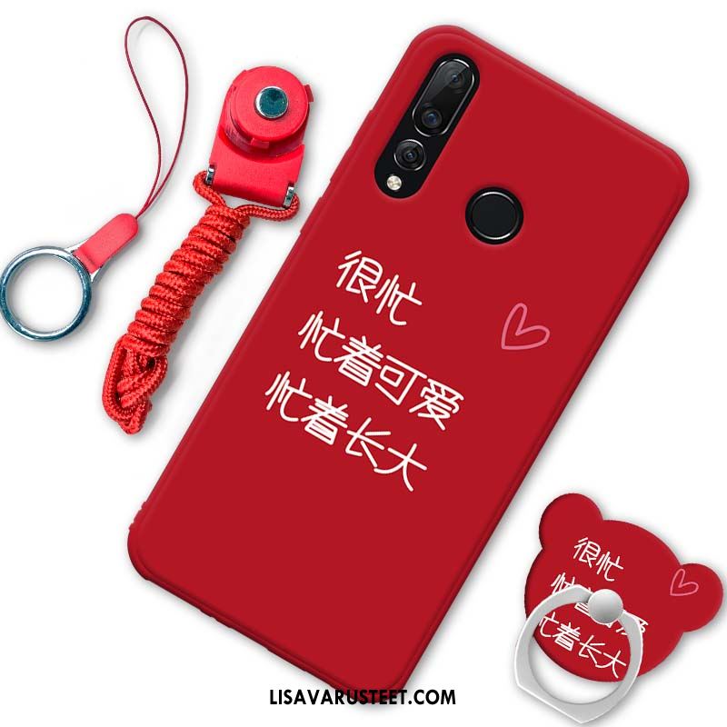 Huawei P30 Lite Kuoret Kuori Pehmeä Neste Punainen Tila All Inclusive Halvat