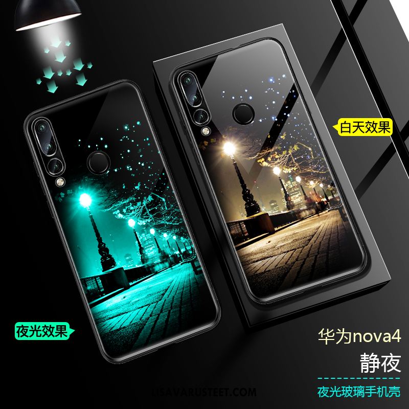 Huawei P30 Lite Kuoret Tide-brändi Pesty Suede Kuori Luova Silikoni Myynti