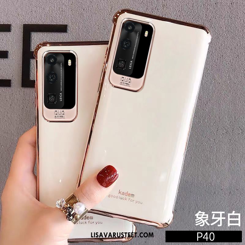 Huawei P40 Kuoret Pehmeä Neste Silikoni Persoonallisuus Tide-brändi Murtumaton Osta