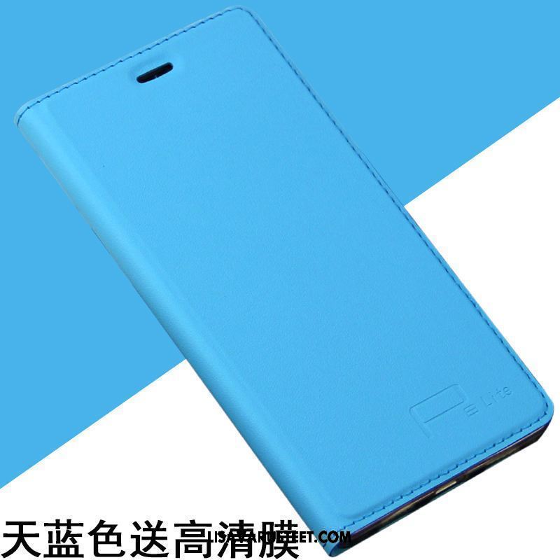 Huawei P8 Kuoret Sininen Simpukka Puhelimen Kuori Nahkakotelo Myynti