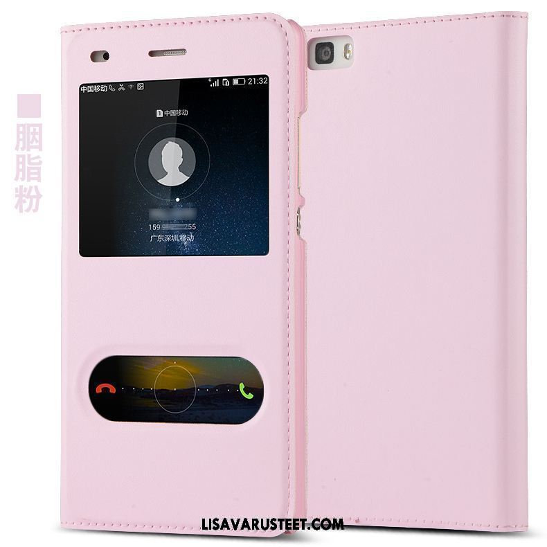 Huawei P8 Lite Kuoret Puhelimen Suojaus Pinkki Kotelo Kuori Myynti