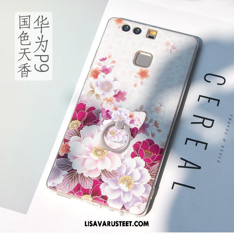 Huawei P9 Kuoret Kiinalainen Tyyli Kohokuviointi Ripustettavat Koristeet Sininen Persoonallisuus Osta