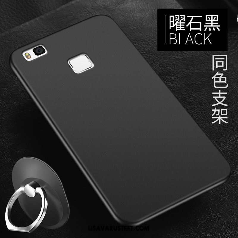 Huawei P9 Lite Kuoret Yksinkertainen Musta Kotelo Murtumaton Kuori Myynti