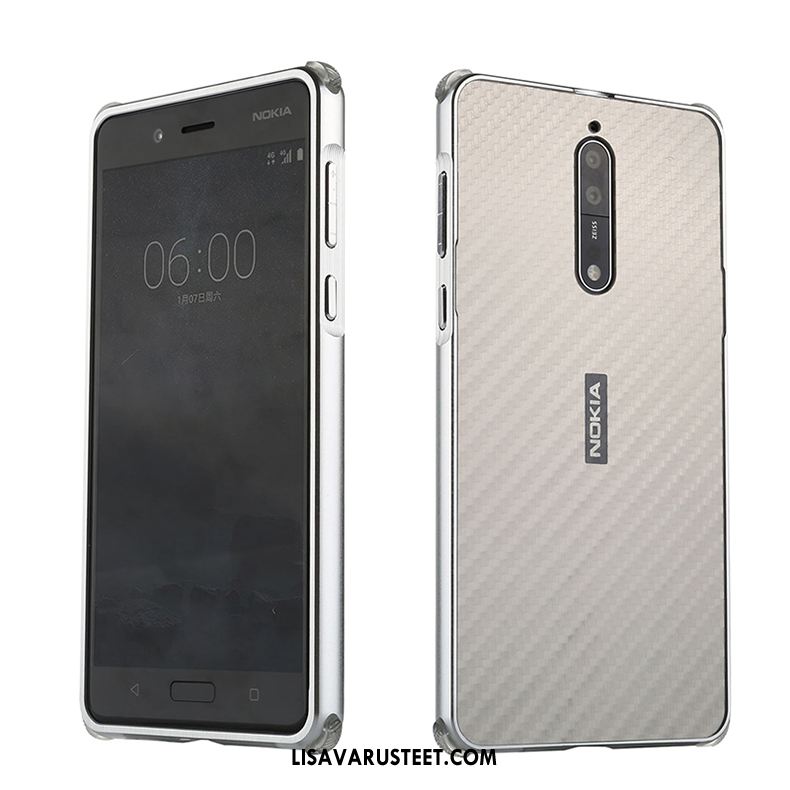 Nokia 8 Kuoret Suojaus Kotelo Metalli All Inclusive Kuori Verkossa