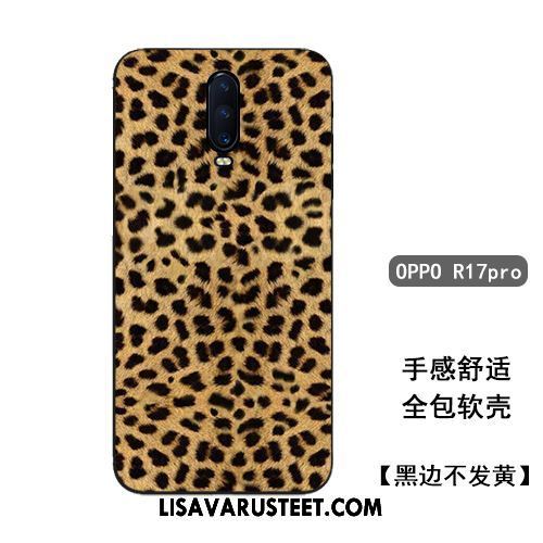 Oppo R17 Pro Kuoret Murtumaton Puhelimen Rakastunut Tyylikäs Leopardi Kuori Myynti