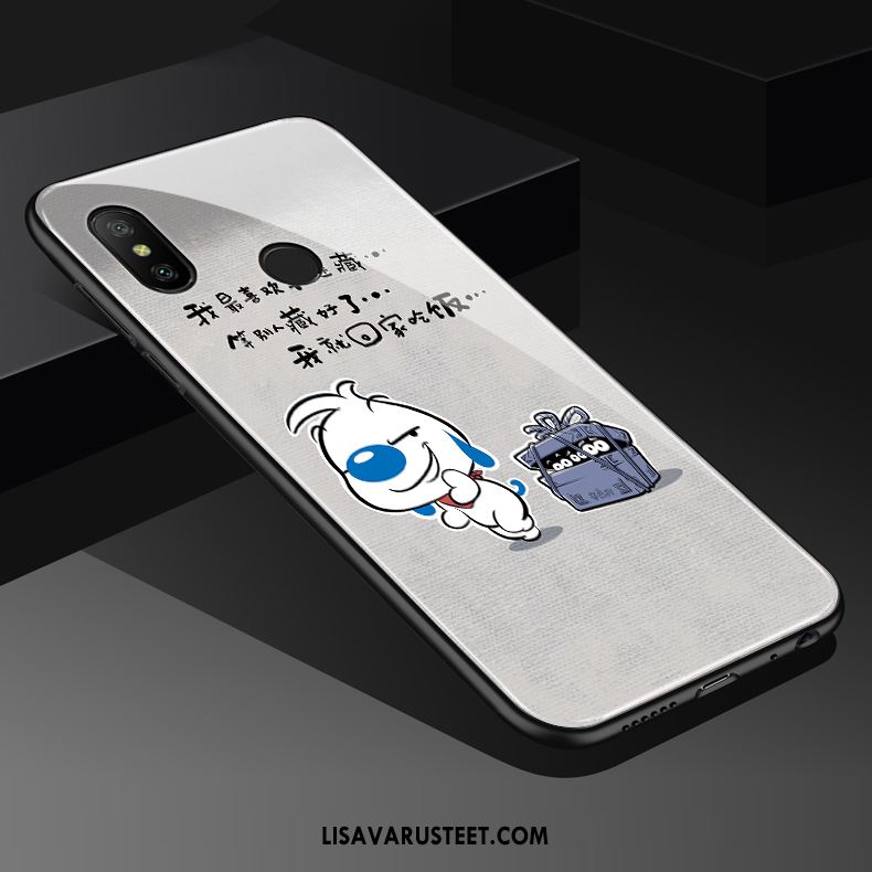 Redmi Note 6 Pro Kuoret Kuori Sininen Sarjakuva Hauska Rakastunut Osta