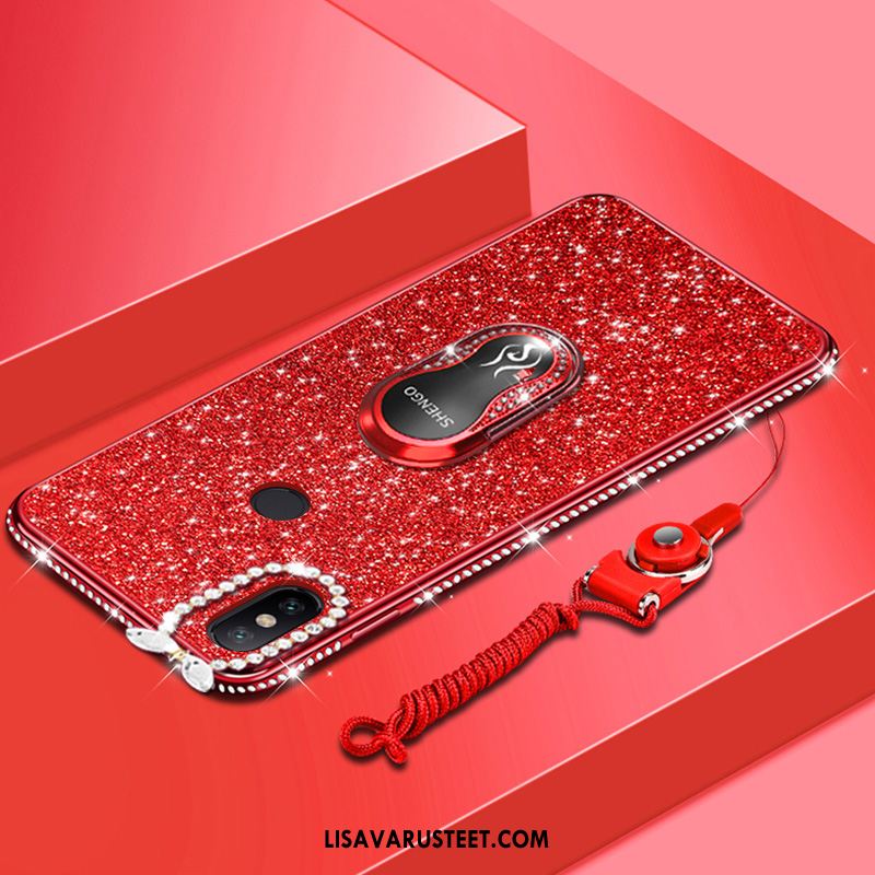 Redmi Note 6 Pro Kuoret Net Red Punainen Luova Pieni Kotelo Halpa