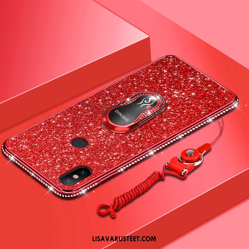 Redmi Note 6 Pro Kuoret Net Red Punainen Luova Pieni Kotelo Halpa