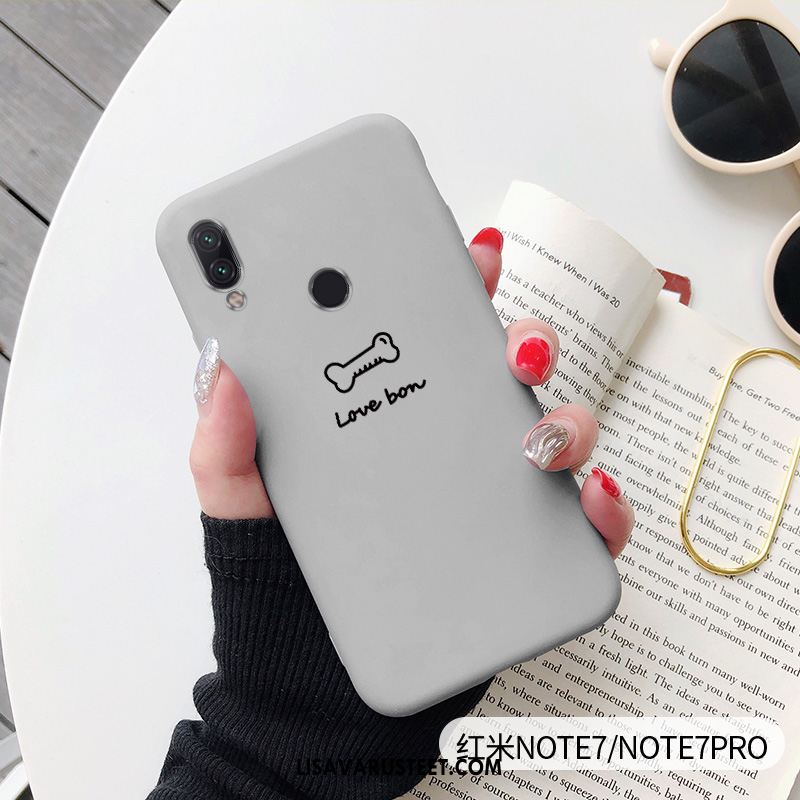Redmi Note 7 Kuoret Persoonallisuus Silikoni Rakastunut Punainen Luova Myynti