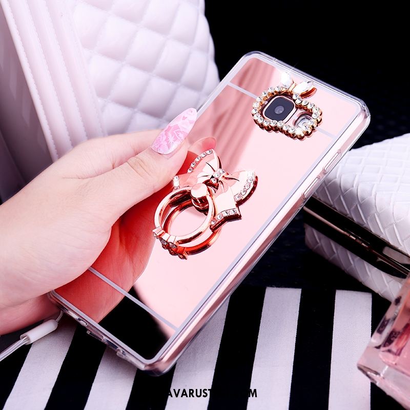 Samsung Galaxy A3 2017 Kuoret Tähti Pinkki Puhelimen Kulta Kuori Kauppa