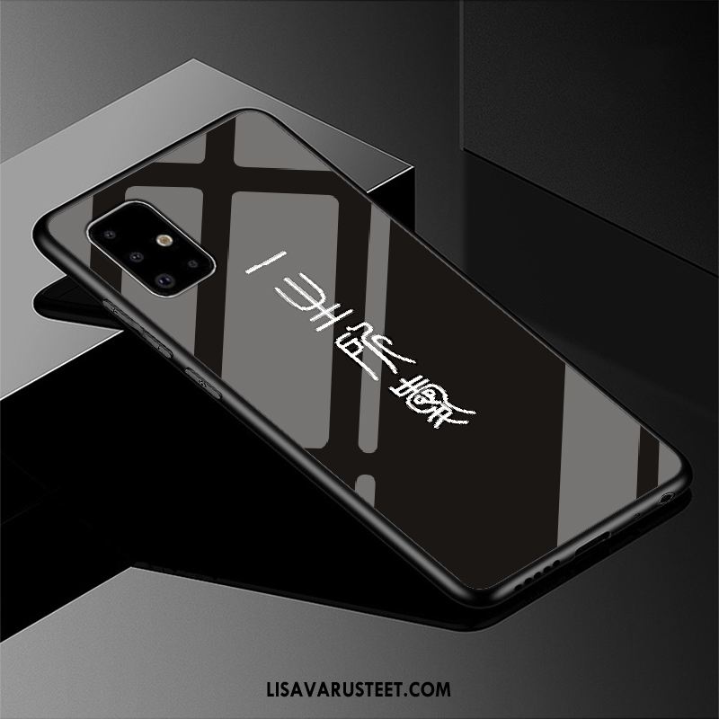 Samsung Galaxy A51 Kuoret Kotelo Suojaus Tähti Musta Murtumaton Kuori Halpa