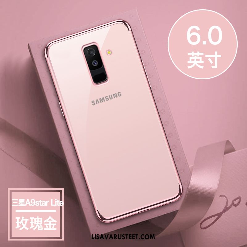 Samsung Galaxy A6+ Kuoret Murtumaton Nuoret Suojaus Pehmeä Neste Kuori Osta