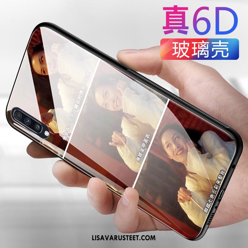 Samsung Galaxy A70 Kuoret Persoonallisuus Punainen Murtumaton Karkaisu Suojaus Kuori Myynti